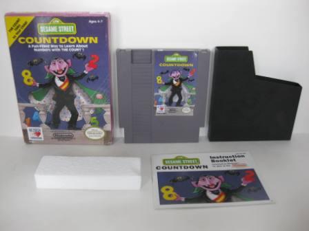 Sesame Street: Countdown (CIB) - NES Game